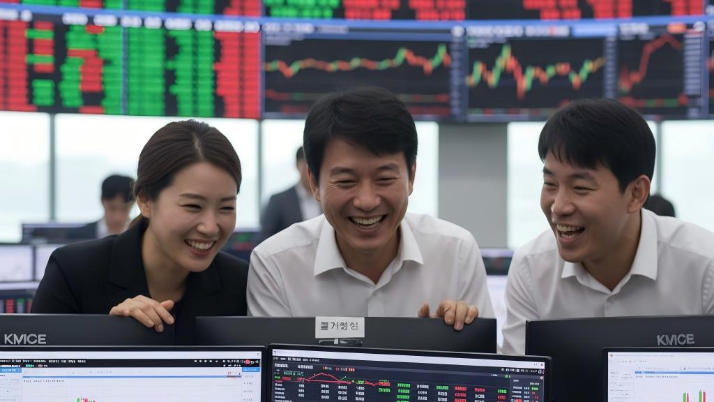 韩国，在泡沫上跳舞